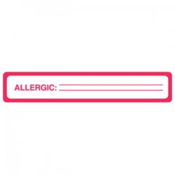 Allergic Label