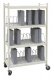 Economy Mobile Chart Rack 30 Capacity