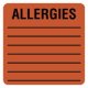 Allergies Label