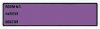 Violet Spine ID Labels Preprinted