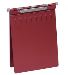 Springloaded Chartholders ¾” Capacity Red