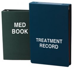 Treatment Book Top Open, 3”