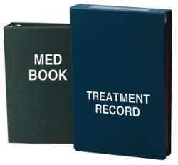 Med Book Side Open, 4”