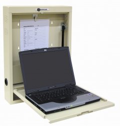 Laptop Wall Desk Combo Lock Work Station