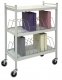 Economy Mobile Chart Rack 20 Capacity