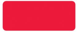 Blank (Fluorescent Red) Alert Label