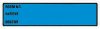 Blue Spine ID Labels Preprinted